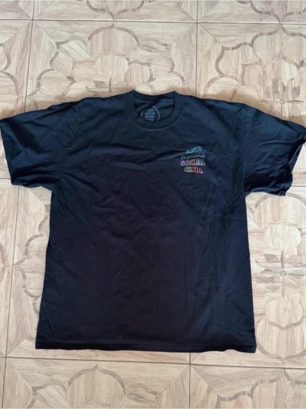 Anti Social Social Club (ASSC) Thermal Vision / Gradient Logo Tee - Black